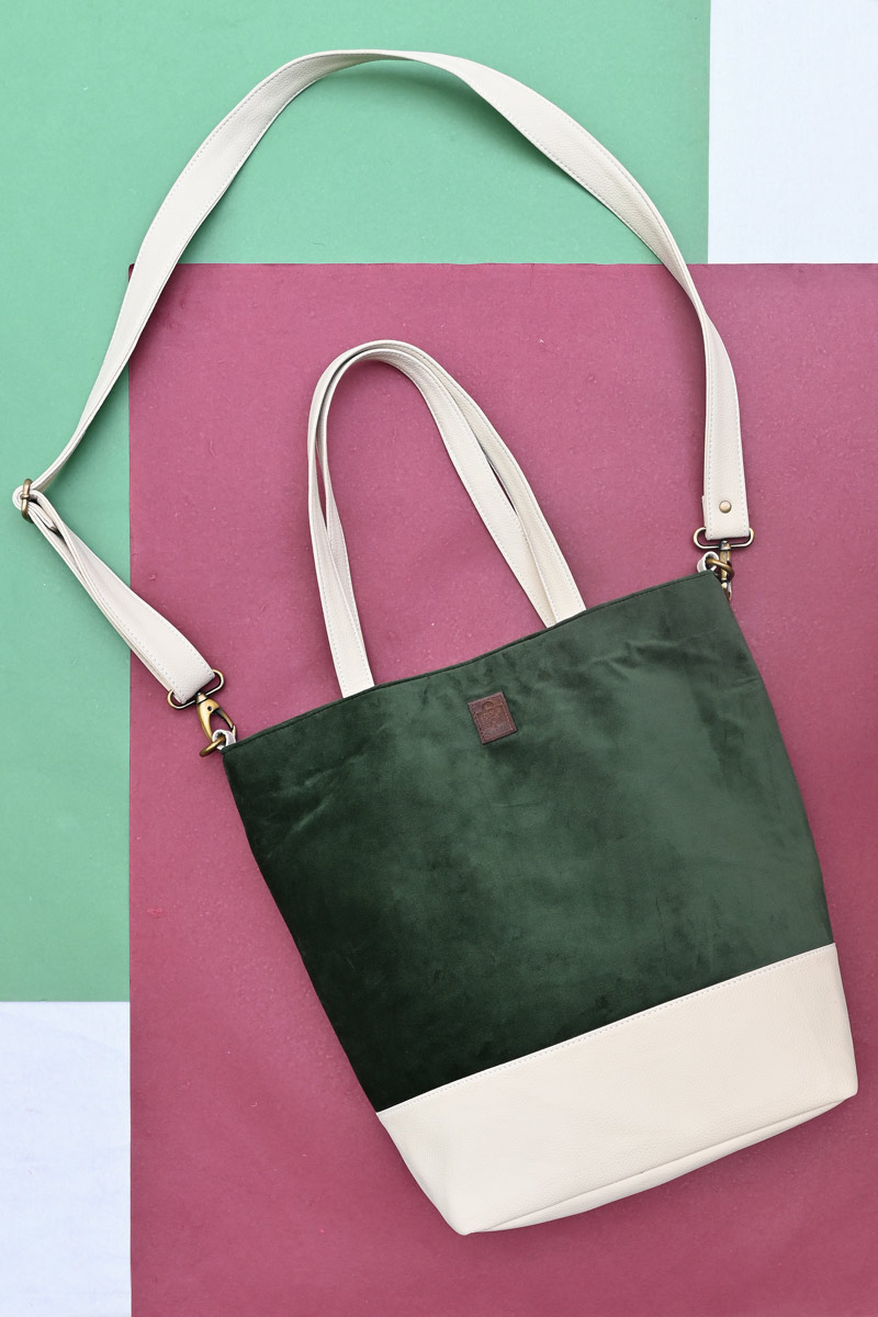 Buy Velvet Tote Bag Online In India -  India